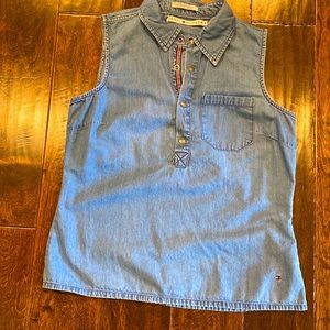 Vintage Tommy Hilfiger Chambray Top